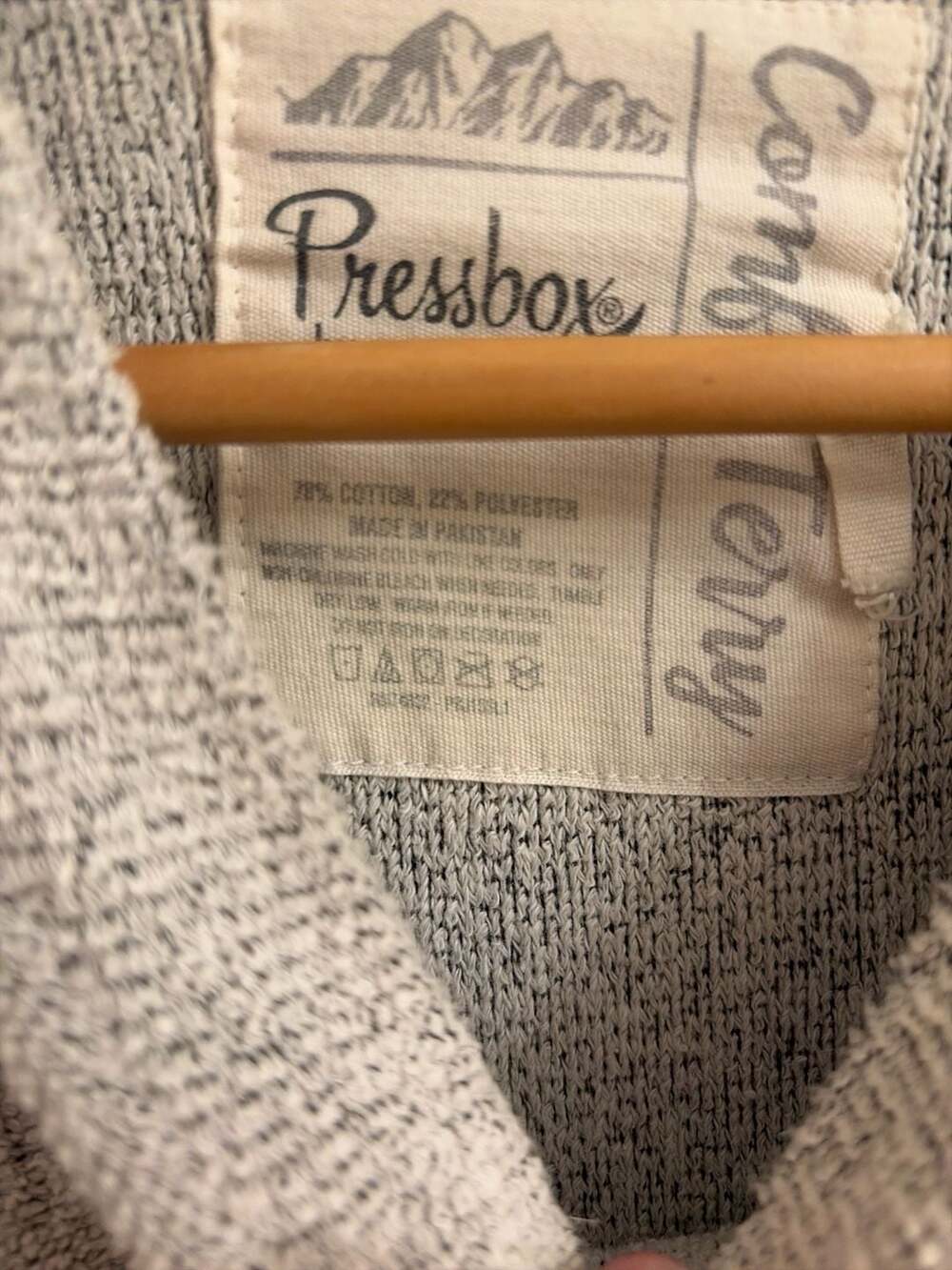 Pressbox University of Alabama Comfy Terry Crewneck Sweatshirt - Picture 3 of 5